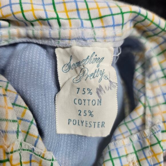 VTG Boys Chicken Embroidered Applique Overalls with ABC Jacket, size 3 months - Picture 12 of 13